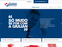 Tablet Screenshot of giulian.com.br